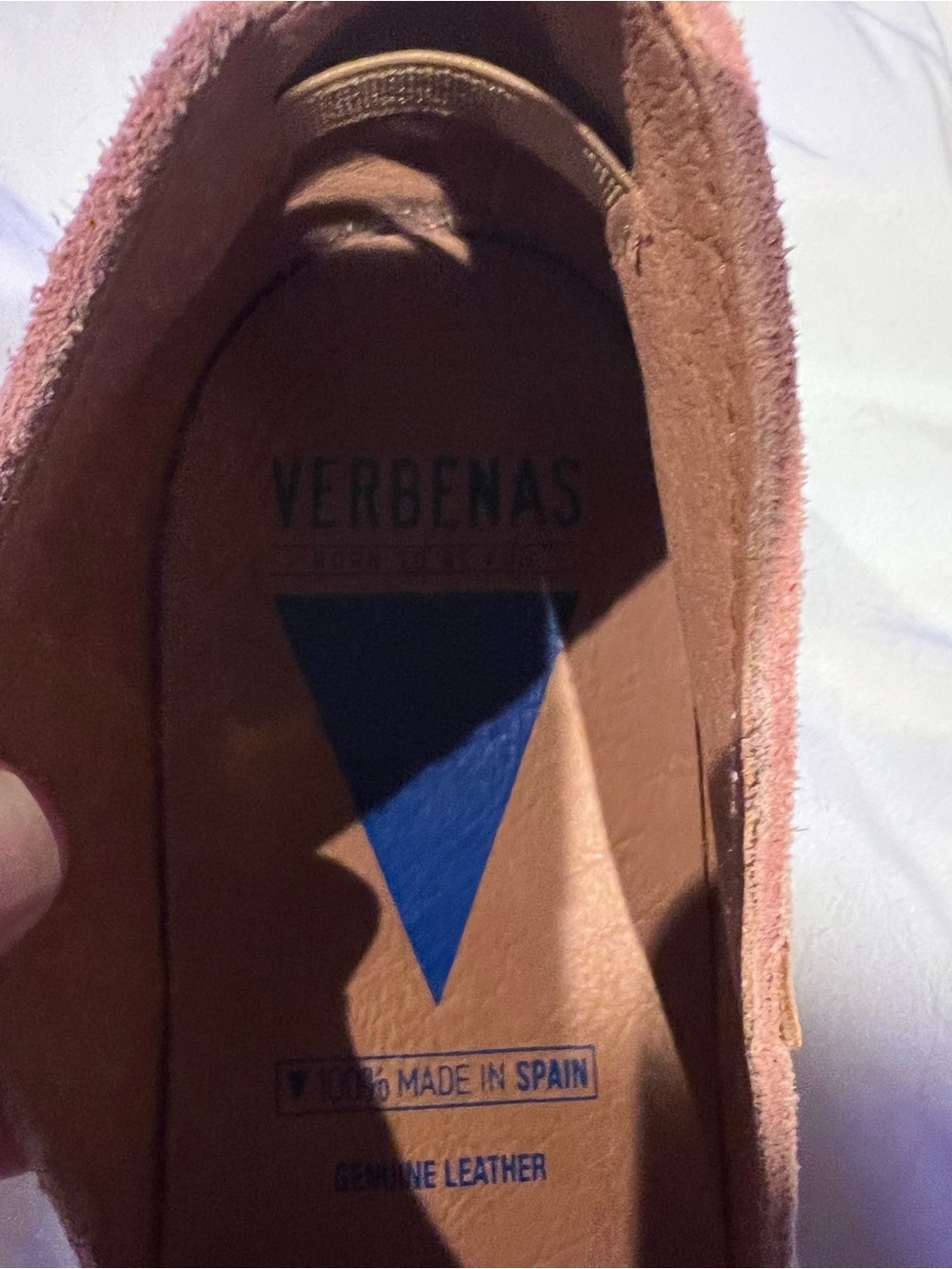 Verbenas Women’s Pink Suede Espadrille Slip-Ons Size 41 (US 10). - Picture 6 of 8